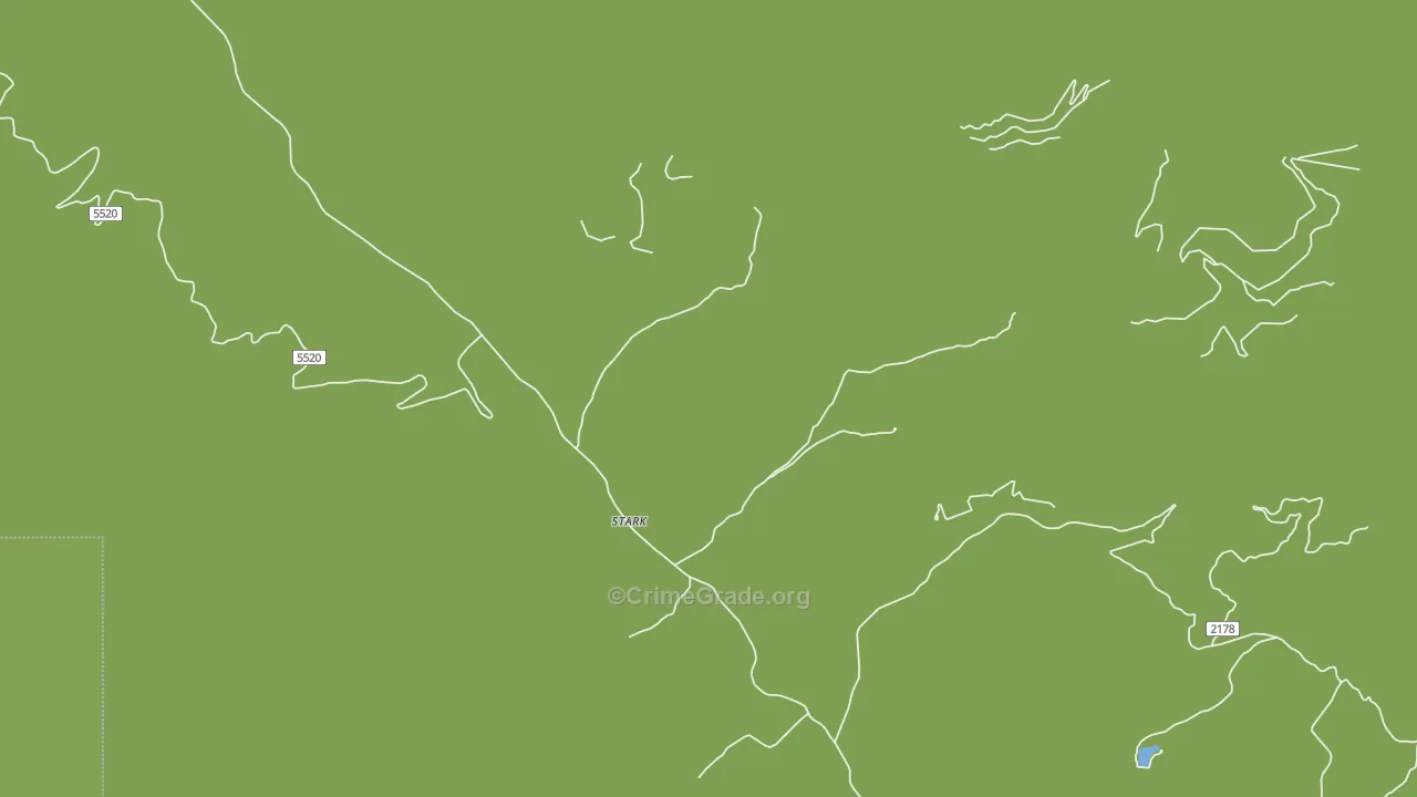 Stark, MT Map of Vandalism Rates