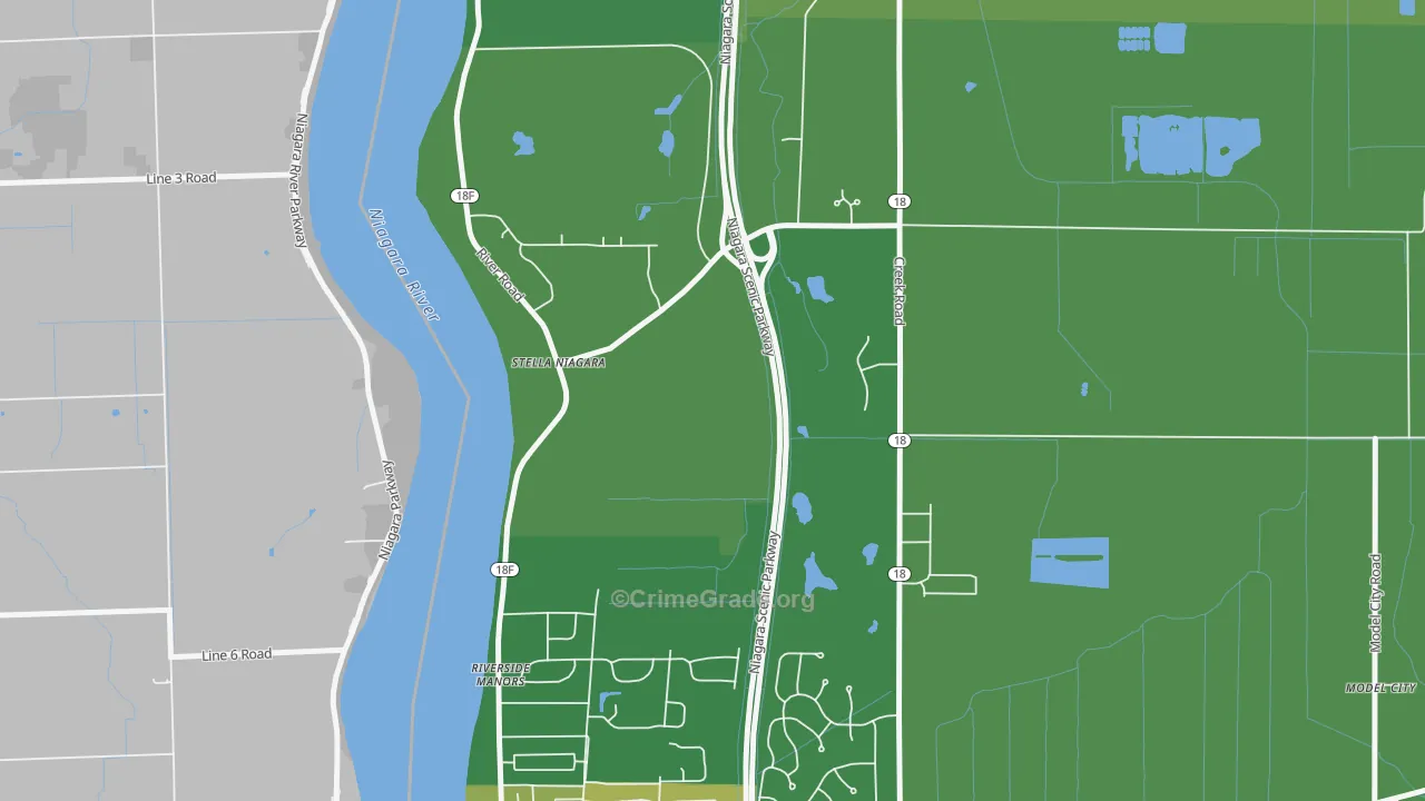 Stella Niagara, NY Map of Vandalism Rates