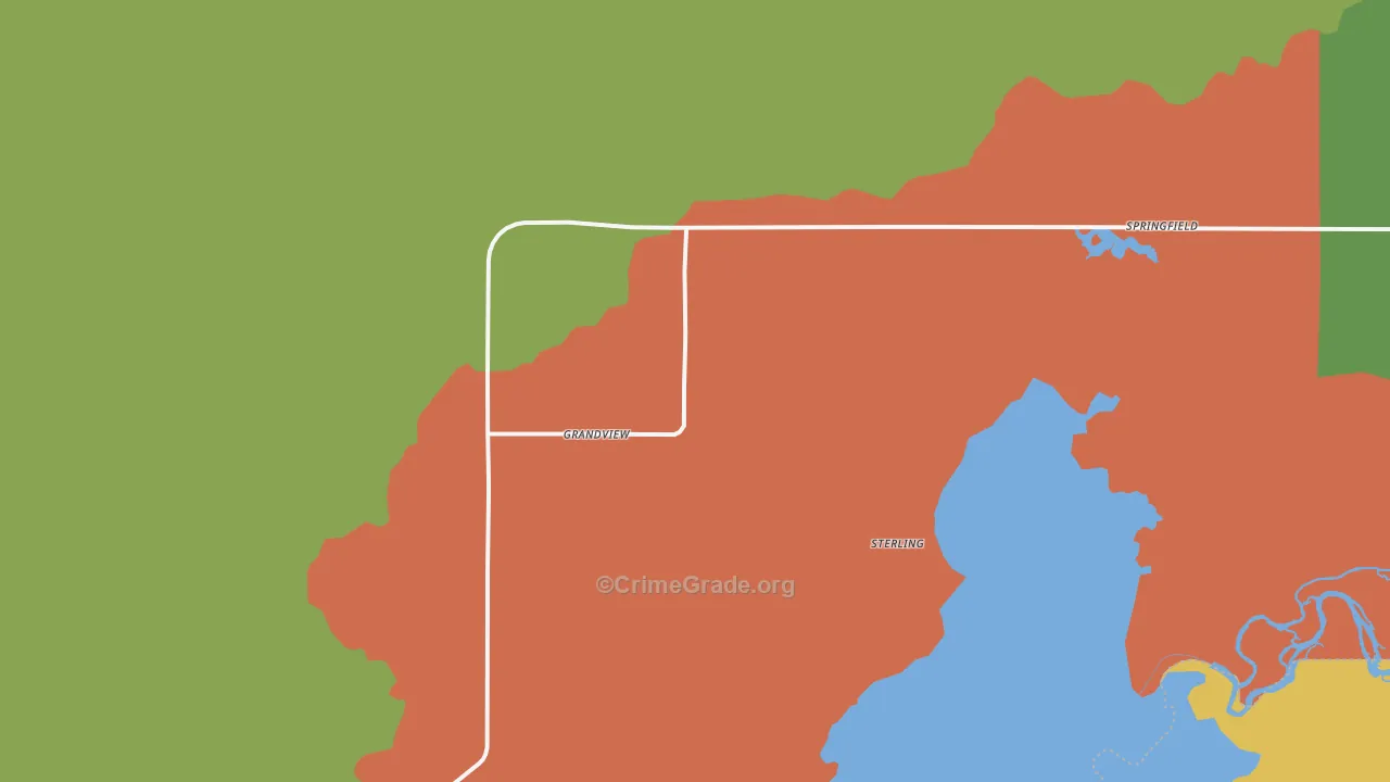 Sterling, ID Map of Vandalism Rates