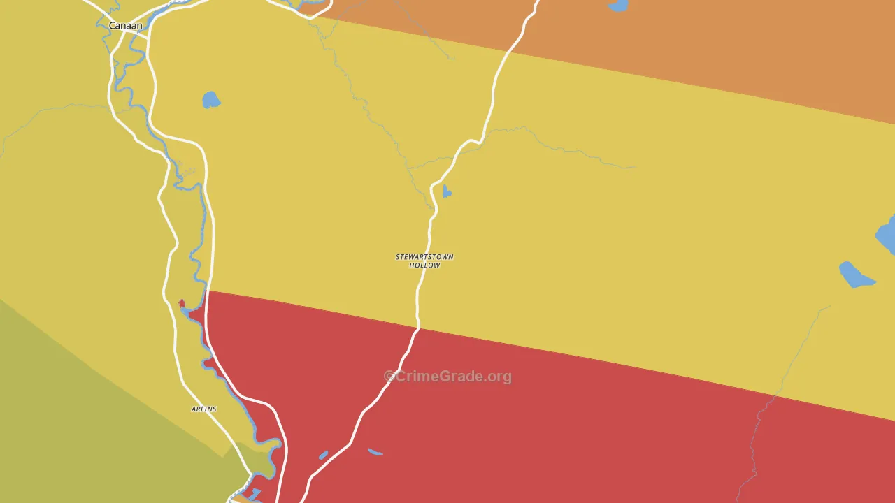 Stewartstown, NH Map of Vandalism Rates