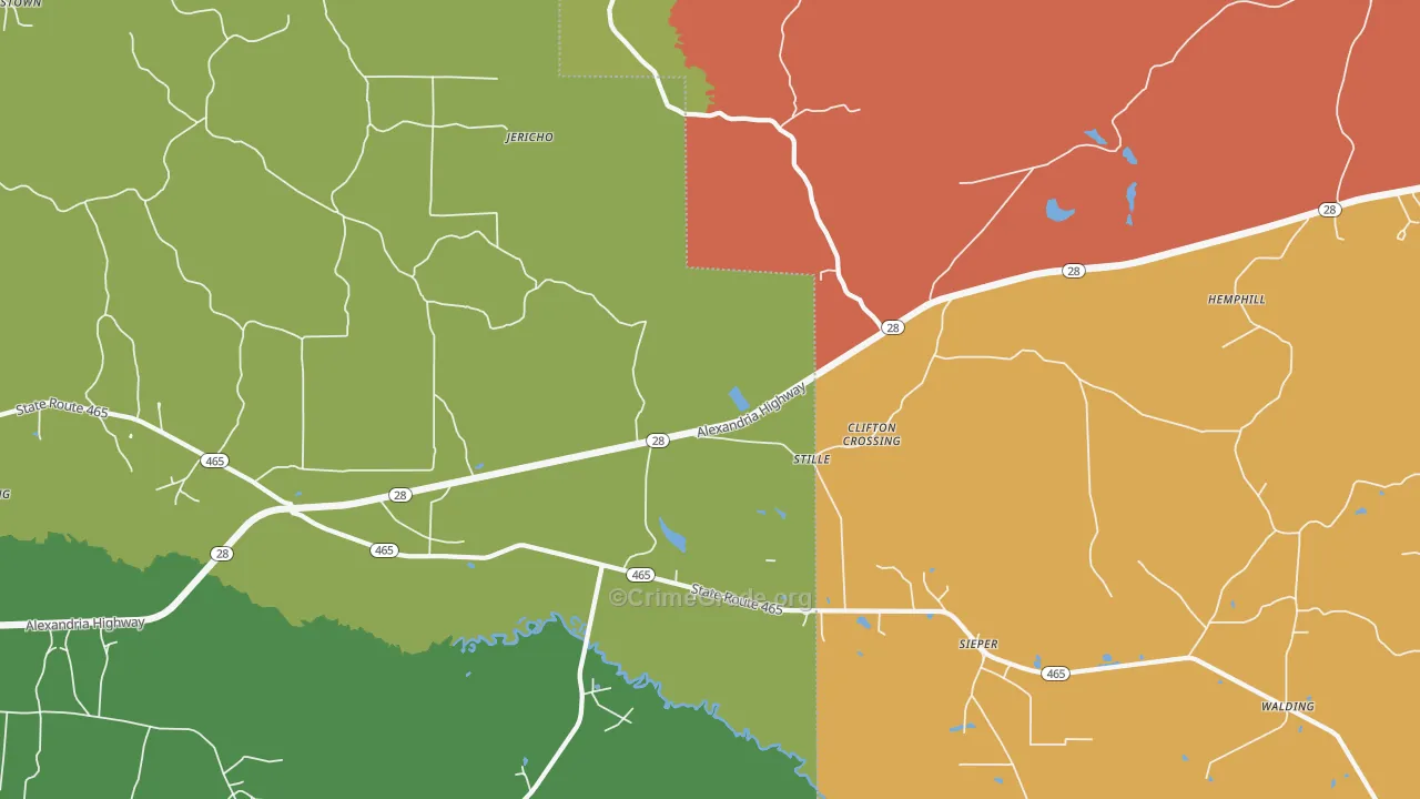 Stille, LA Map of Vandalism Rates