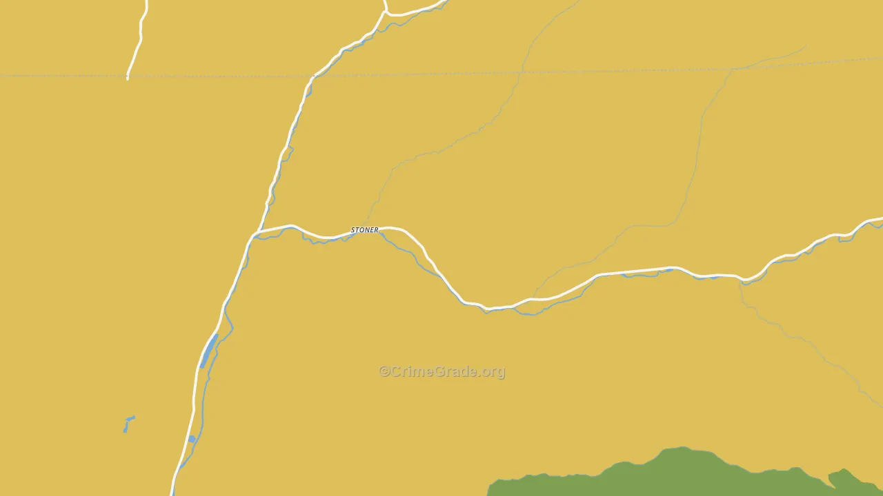 Stoner, CO Map of Vandalism Rates