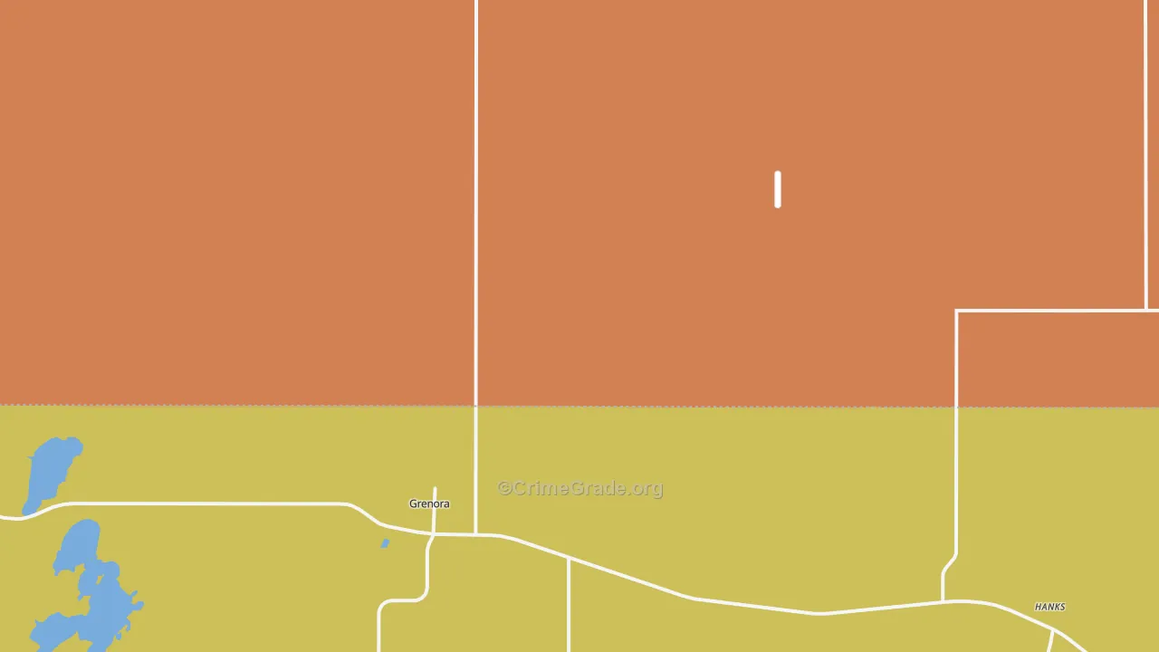 Stoneview, ND Map of Vandalism Rates