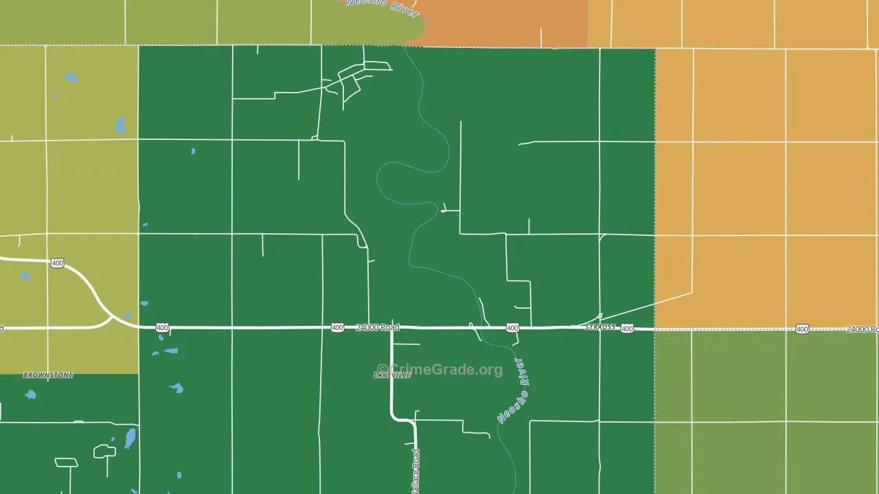 Strauss, KS Map of Vandalism Rates