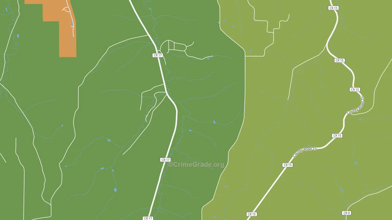 Sugarloaf, MN Map of Vandalism Rates