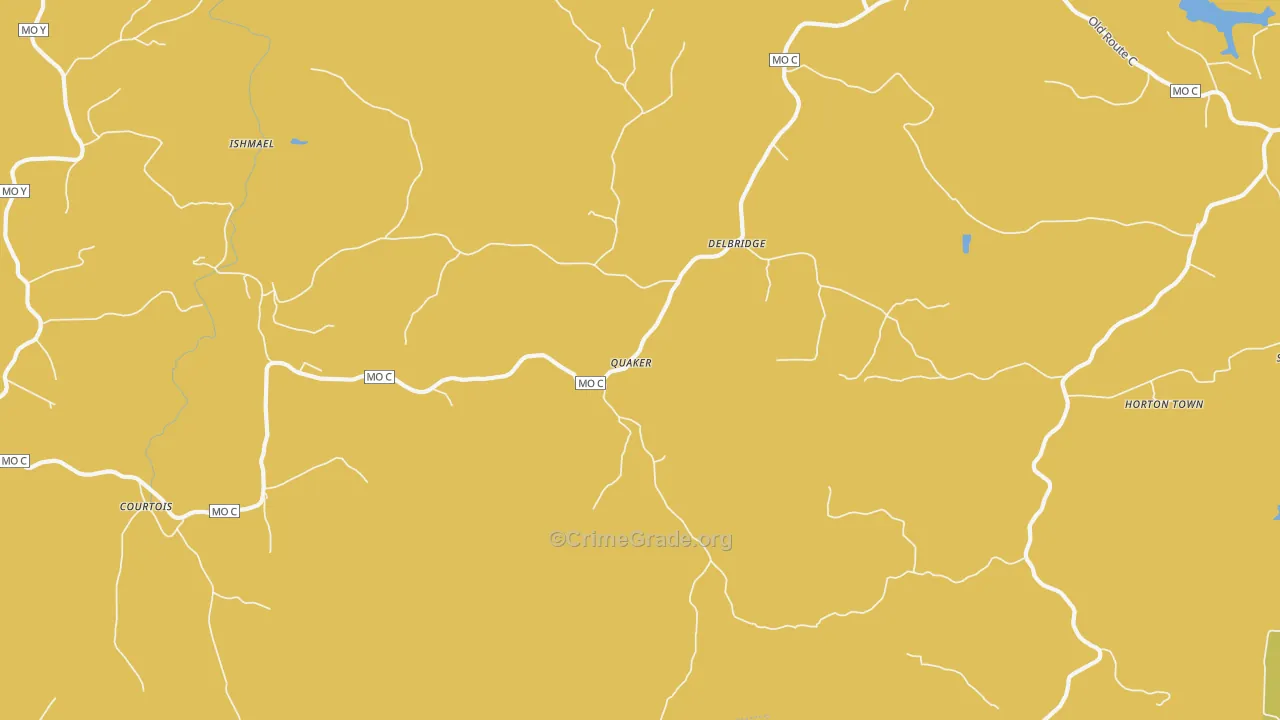 Sunlight, MO Map of Vandalism Rates