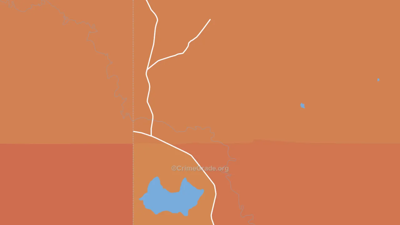 Sunrise, AZ Map of Vandalism Rates