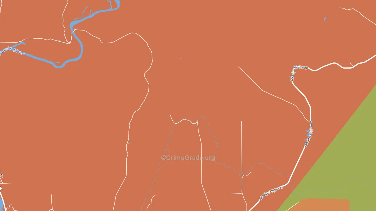 Sunset Beach, WA Map of Vandalism Rates