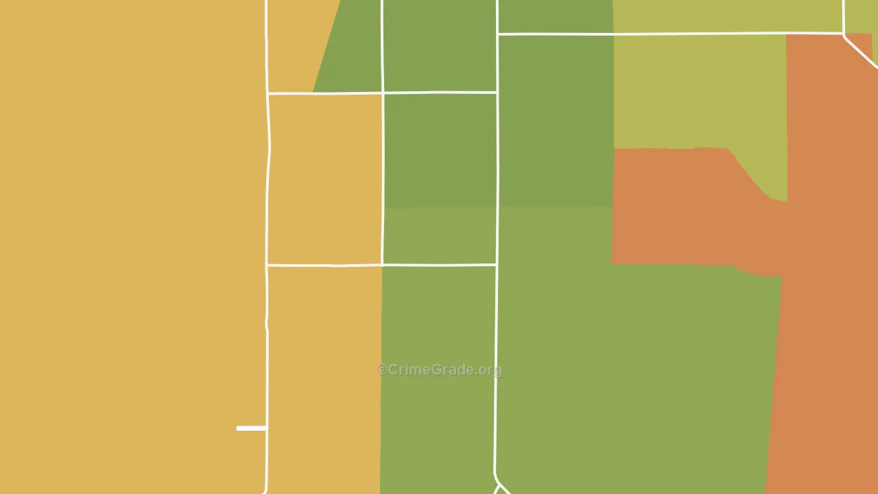Sunshine, NM Map of Vandalism Rates
