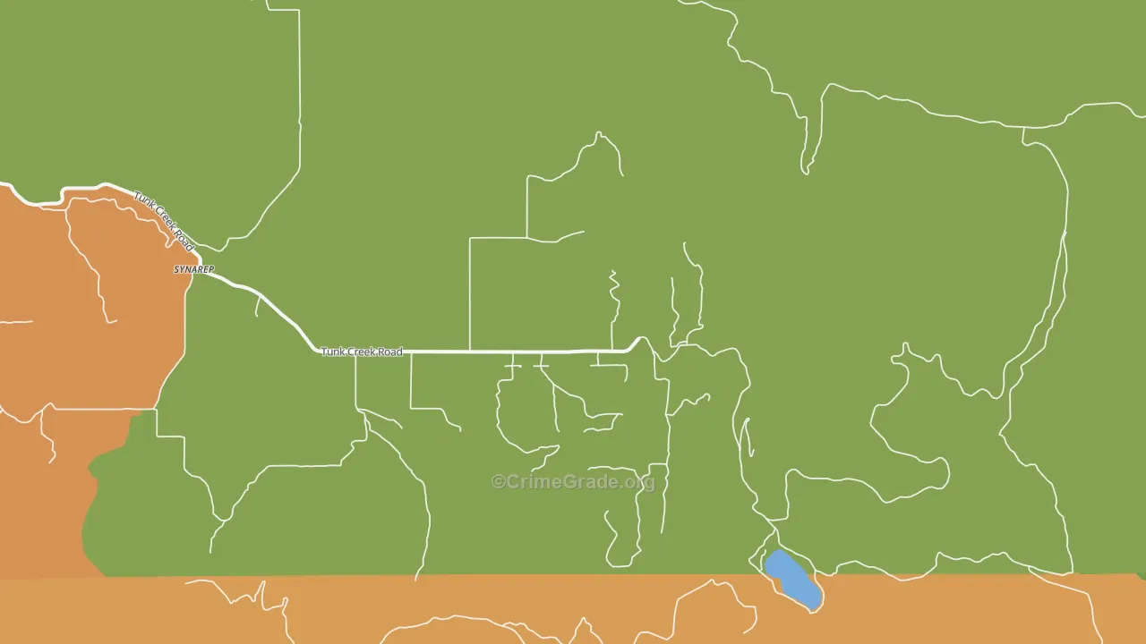 Synarep, WA Map of Vandalism Rates