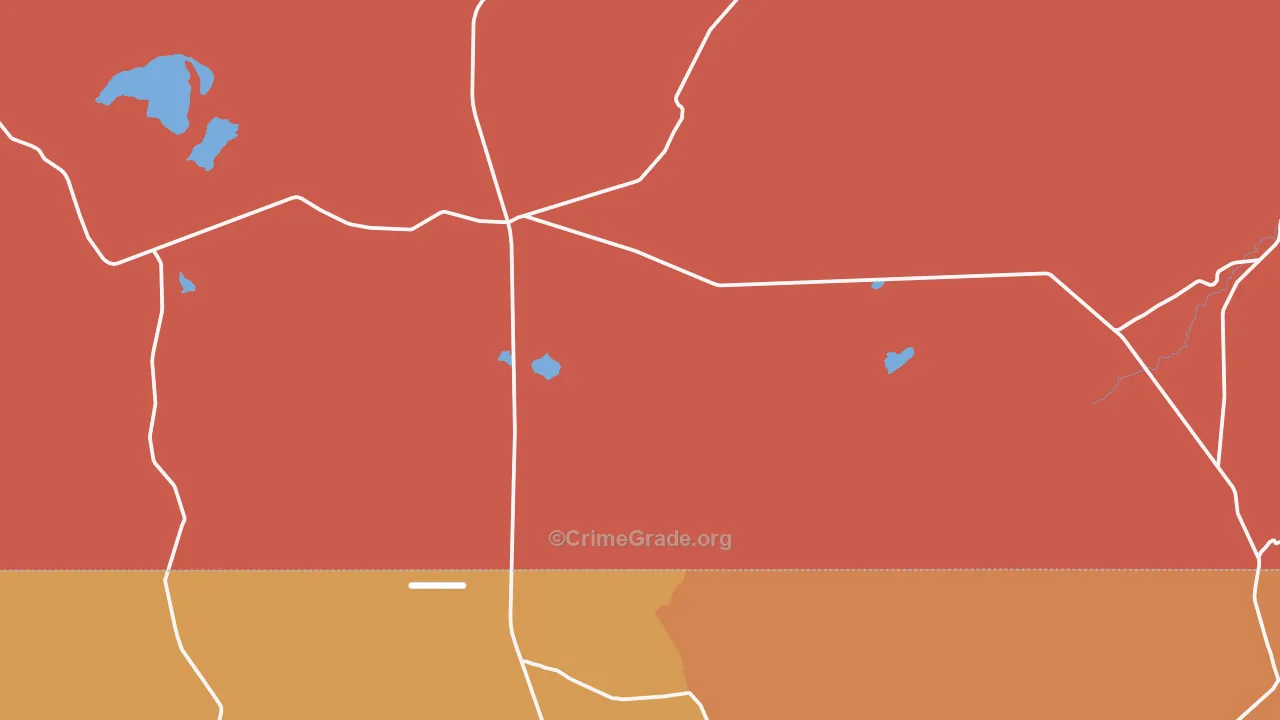 Teec Nos Pos, UT Map of Vandalism Rates