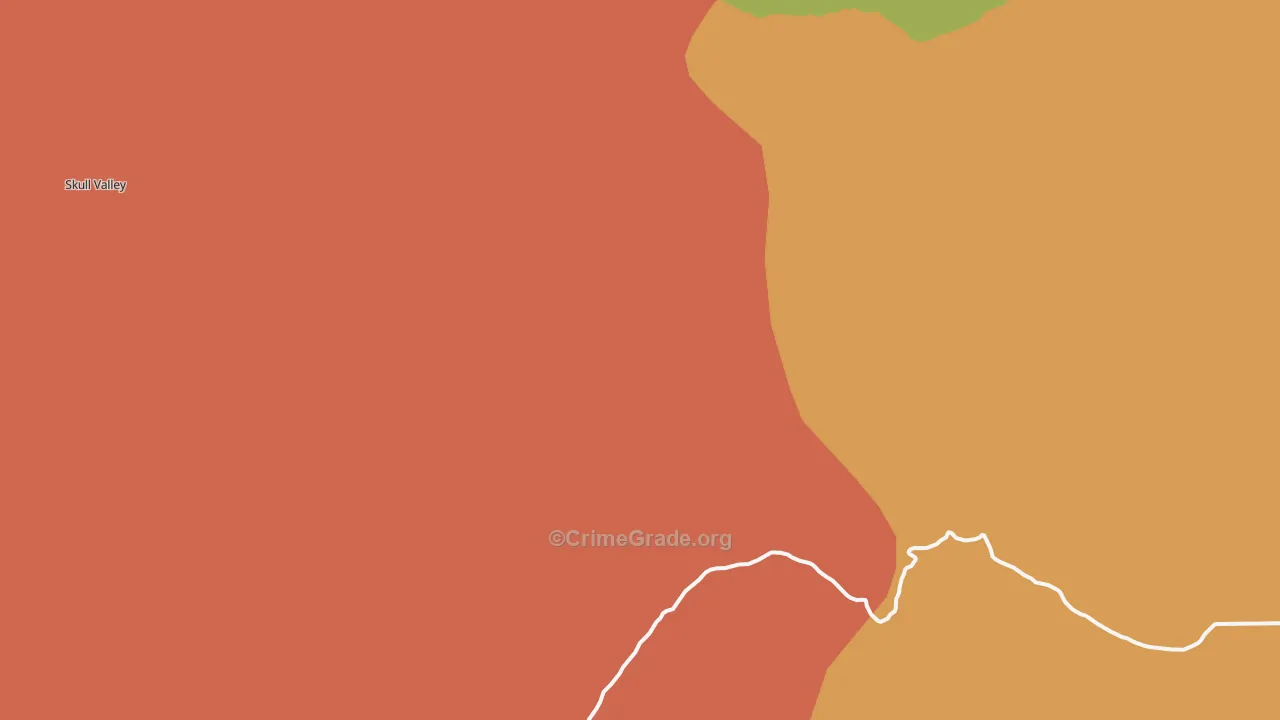 Terra, UT Map of Vandalism Rates