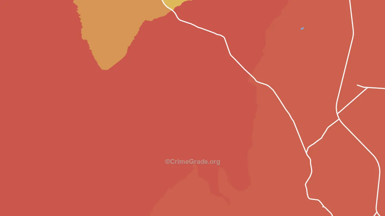 Tes Nez Iah, AZ Map of Vandalism Rates