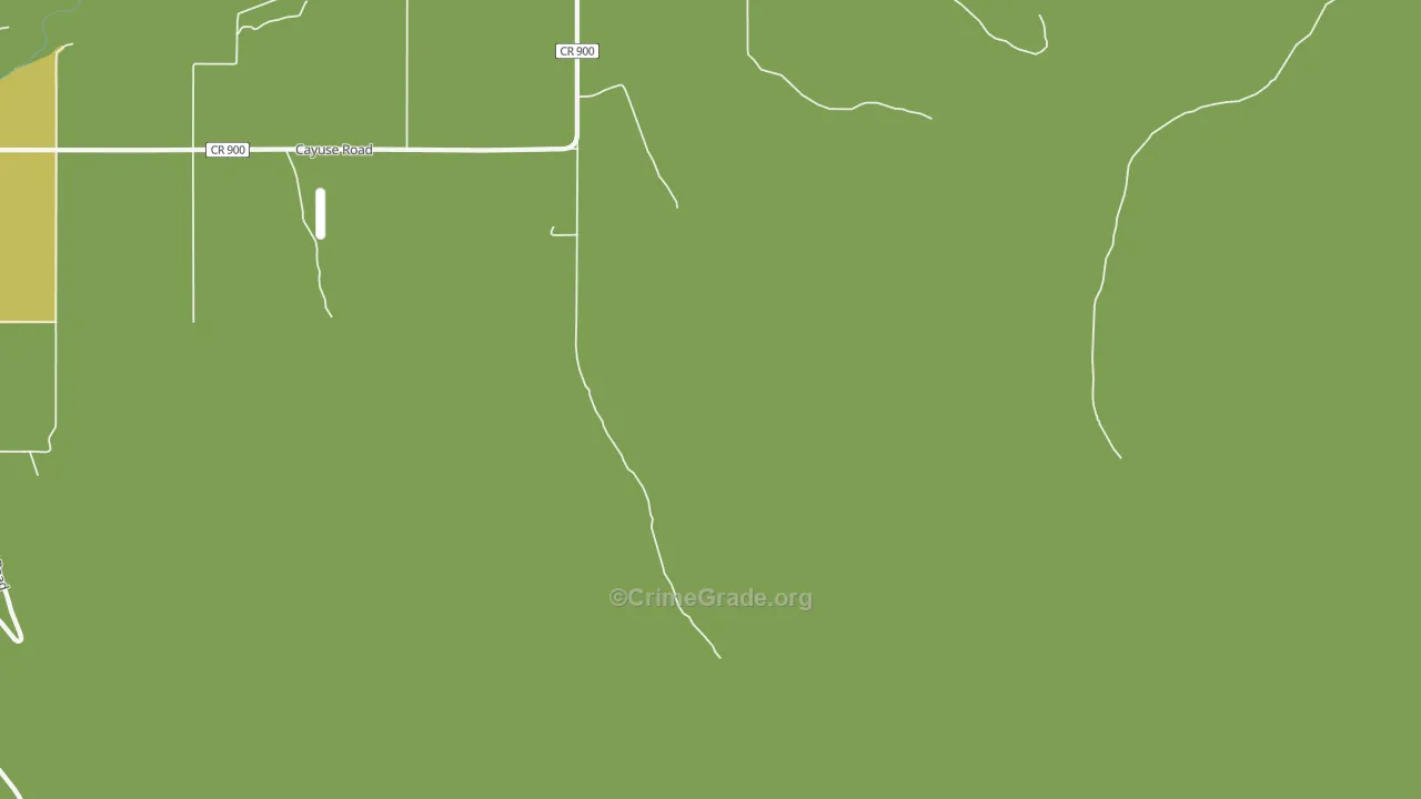Thorn Hollow, OR Map of Vandalism Rates