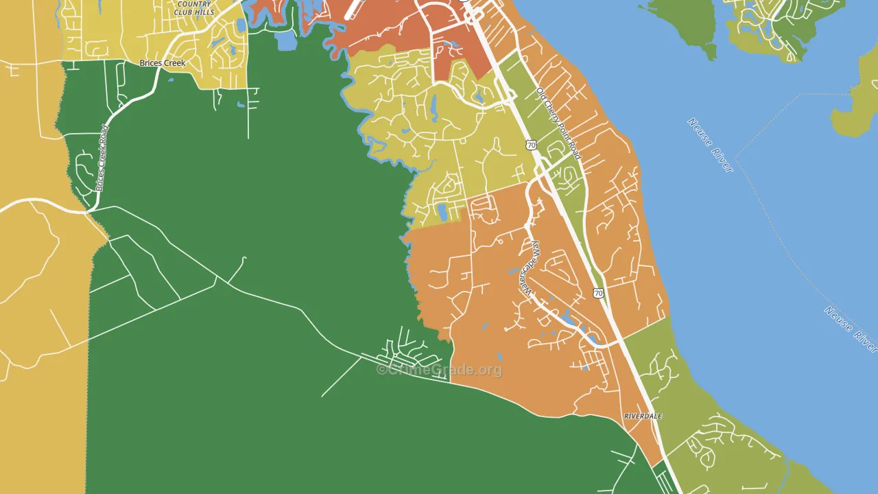 Thurman, NC Map of Vandalism Rates