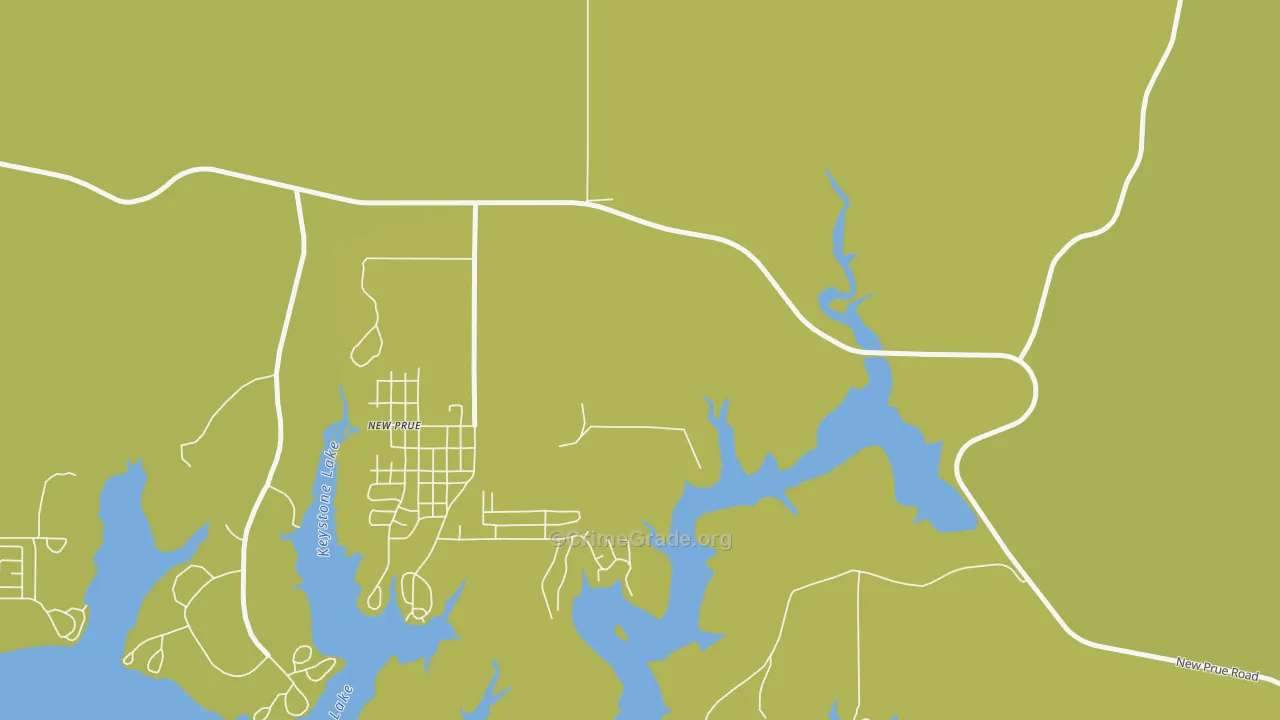Timberlane, OK Map of Vandalism Rates