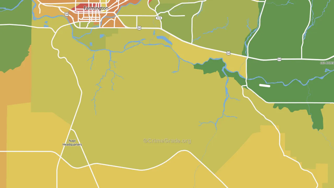 Tinian, NM Map of Vandalism Rates