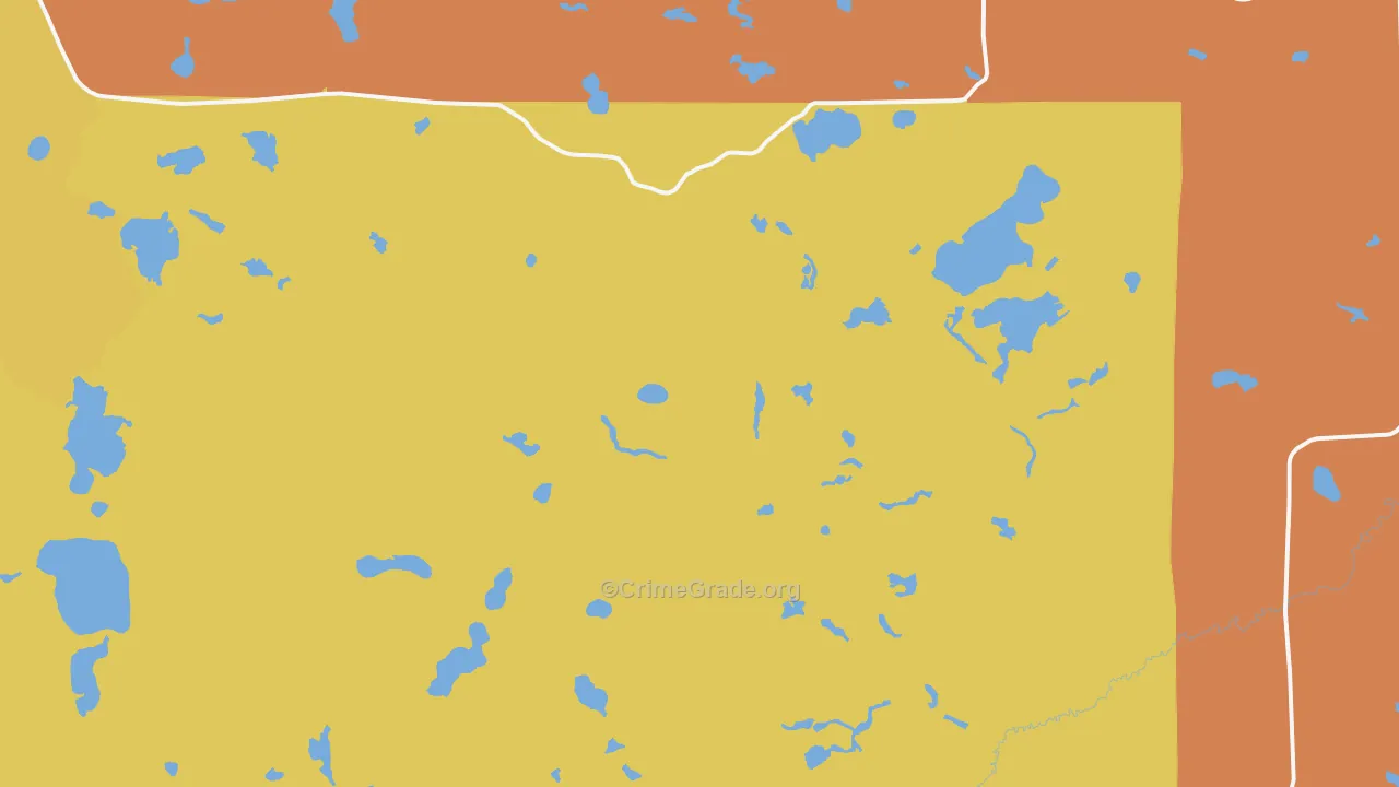 Togo, MN Map of Vandalism Rates