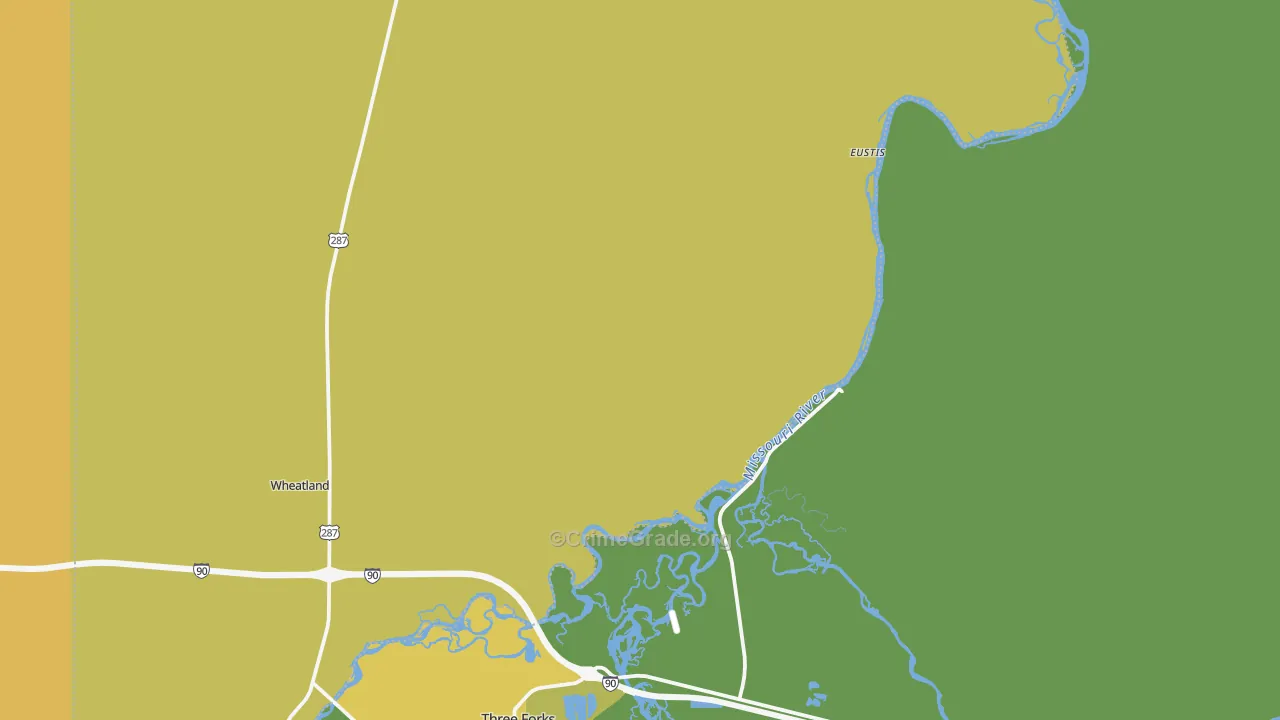 Trident, MT Map of Vandalism Rates