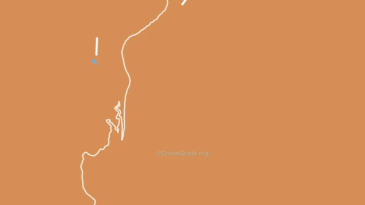 Troy, OR Map of Vandalism Rates