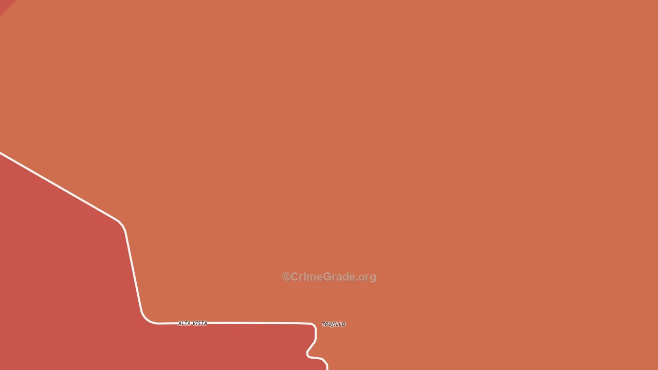 Trujillo, NM Map of Vandalism Rates