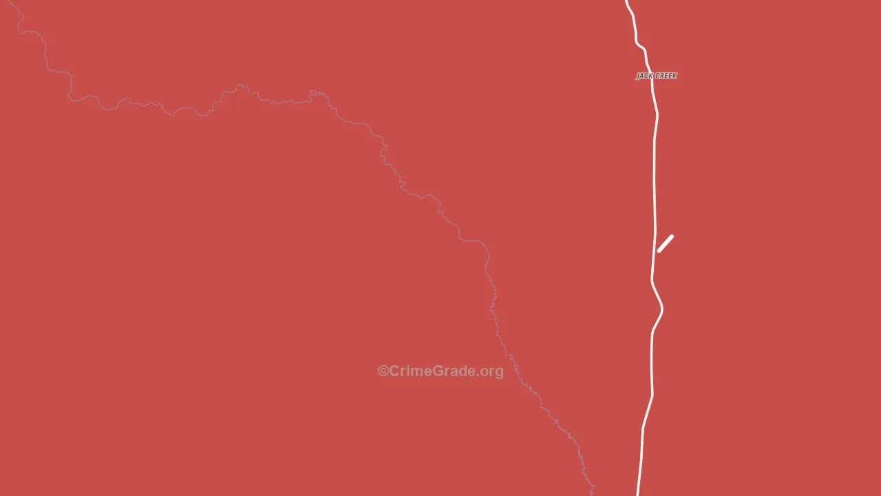 Tuscarora, NV Map of Vandalism Rates
