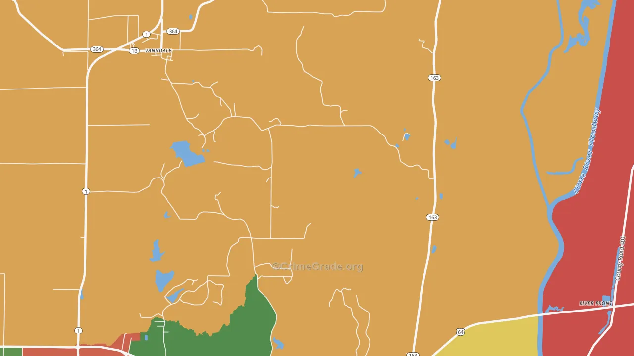 Twist, AR Map of Vandalism Rates