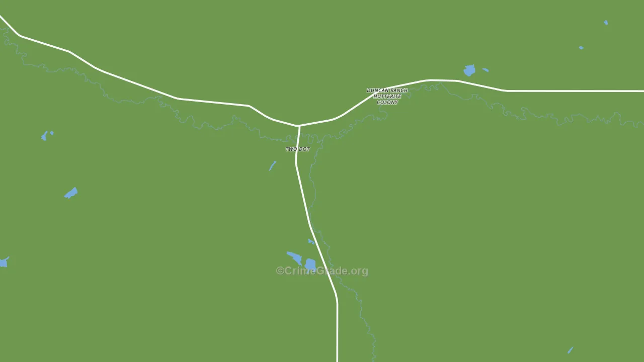 Twodot, MT Map of Vandalism Rates