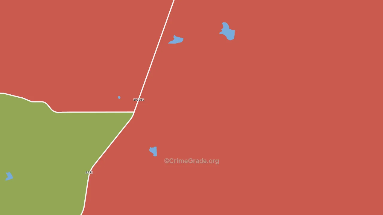 Tyrone, CO Map of Vandalism Rates