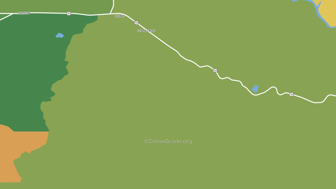 Uncompahgre, CO Map of Vandalism Rates