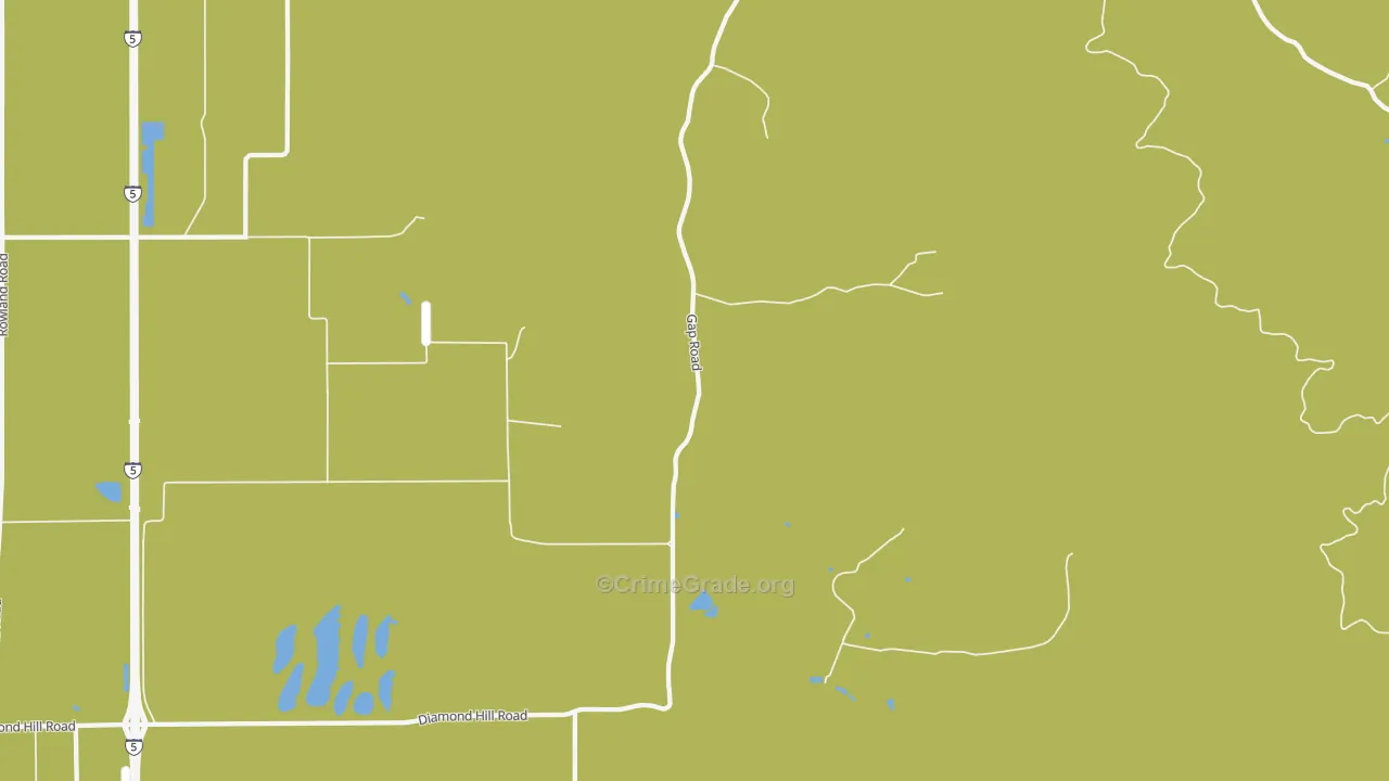 Union Point, OR Map of Vandalism Rates