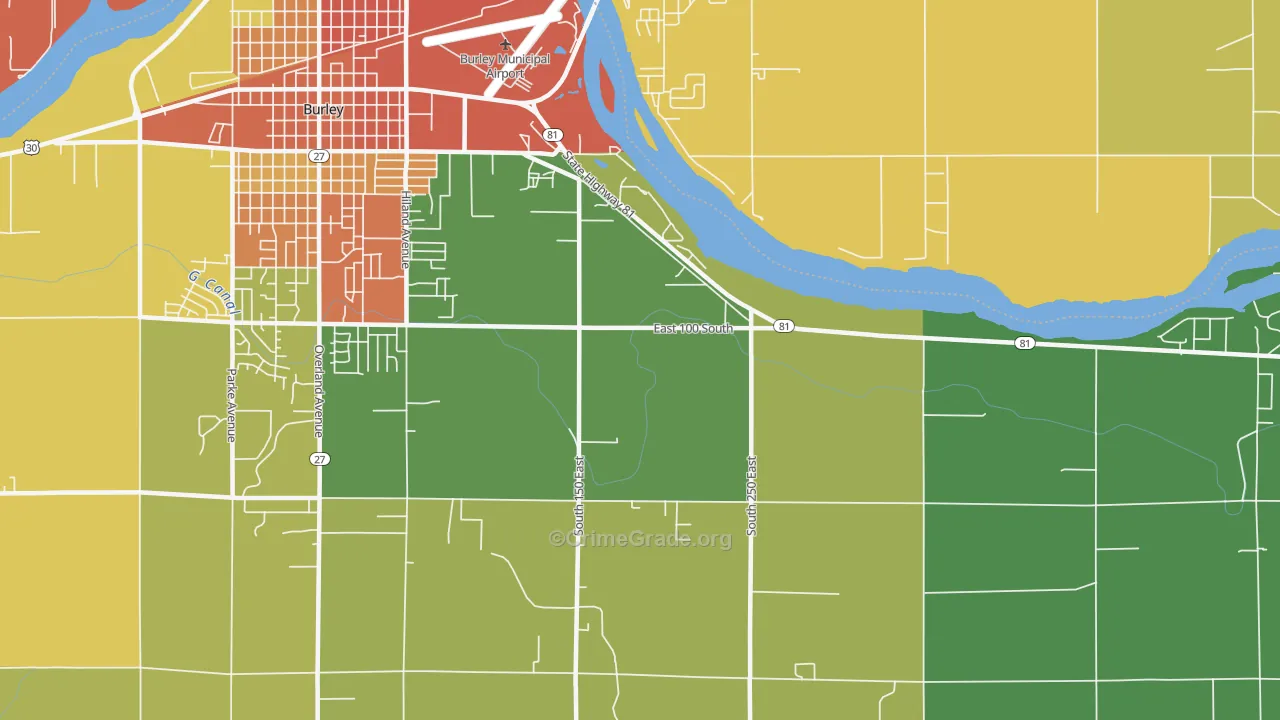 Unity, ID Map of Vandalism Rates