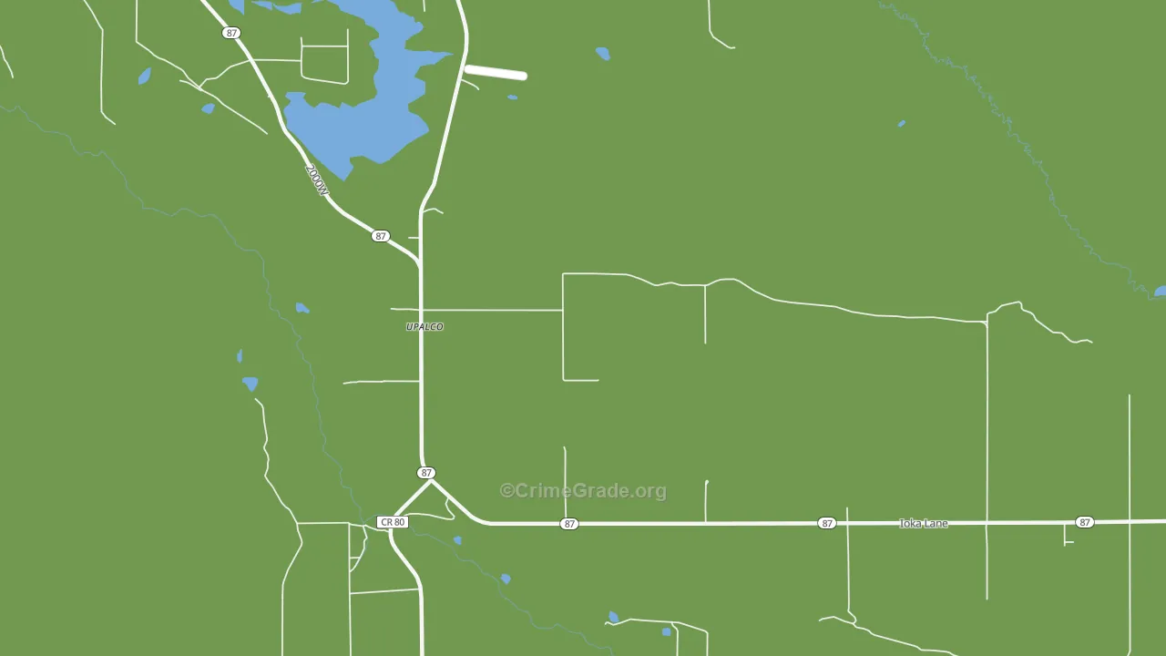 Upalco, UT Map of Vandalism Rates