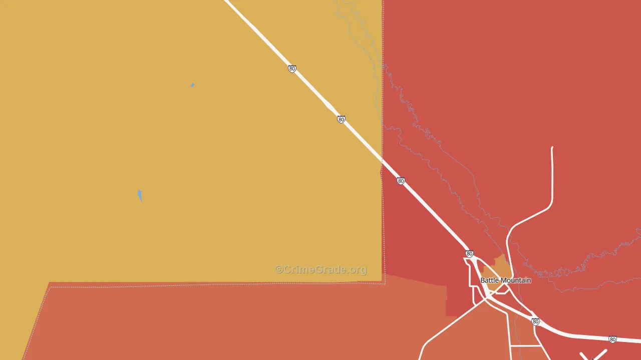 Valmy, NV Map of Vandalism Rates