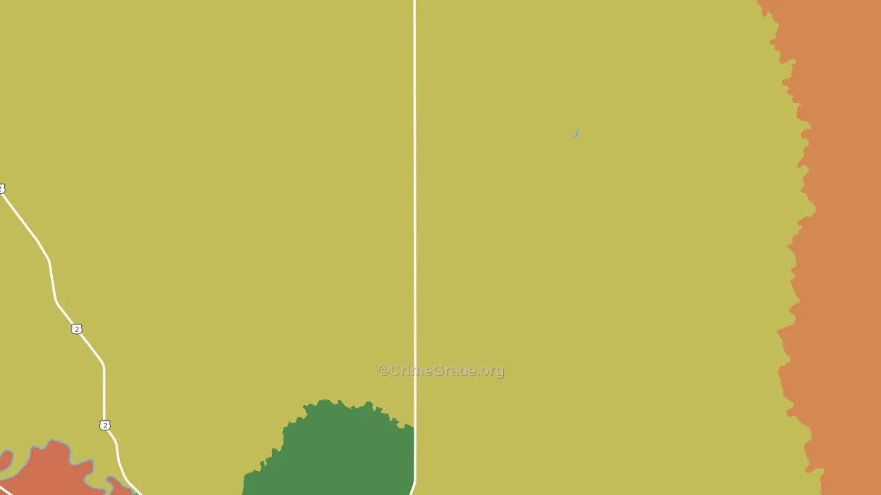 Vandalia, MT Map of Vandalism Rates