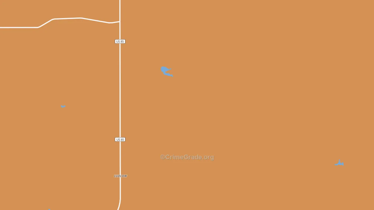 Vessey, SD Map of Vandalism Rates