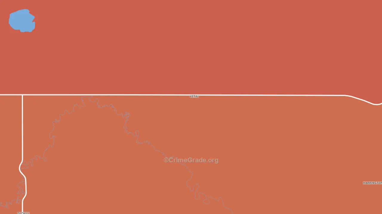 Vetal, SD Map of Vandalism Rates