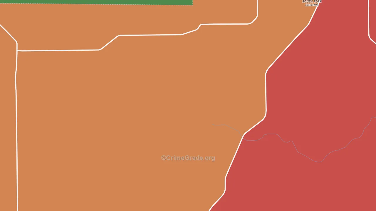 Viboras, TX Map of Vandalism Rates