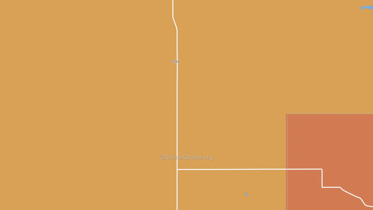 Vida, MT Map of Vandalism Rates
