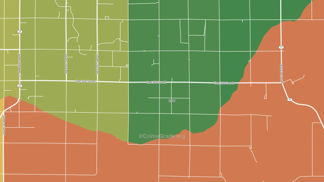 View, ID Map of Vandalism Rates