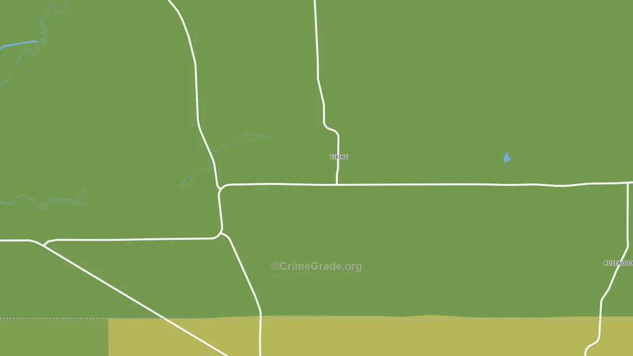 Viking, MN Map of Vandalism Rates