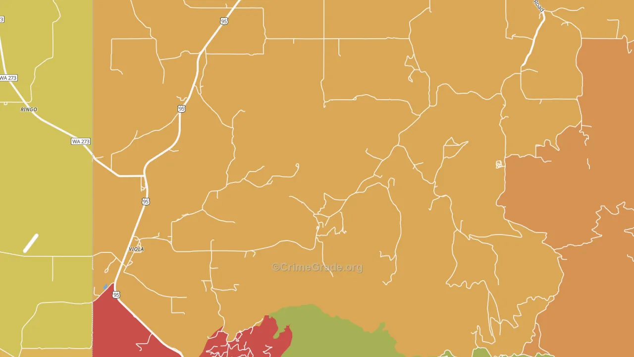 Viola, ID Map of Vandalism Rates