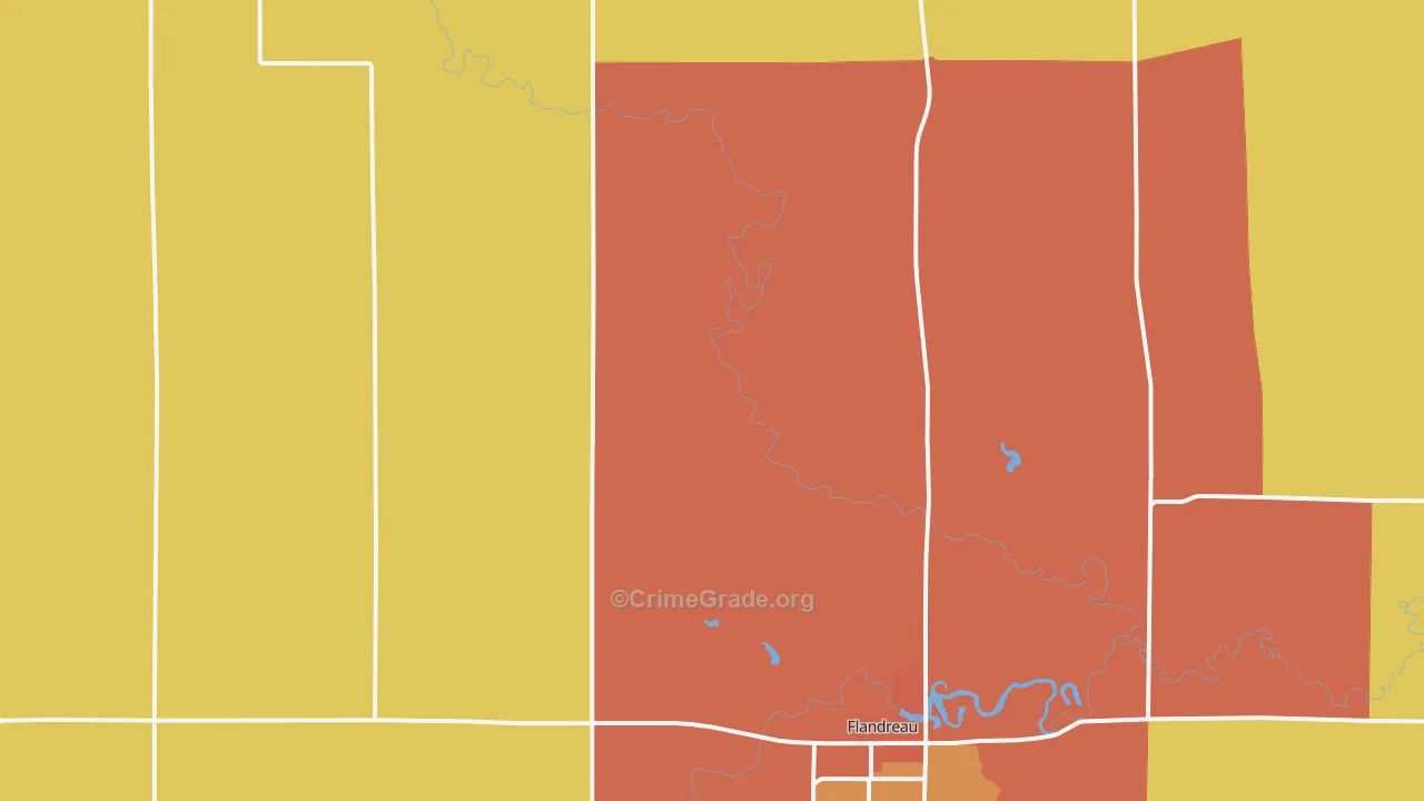 Ward, SD Map of Vandalism Rates