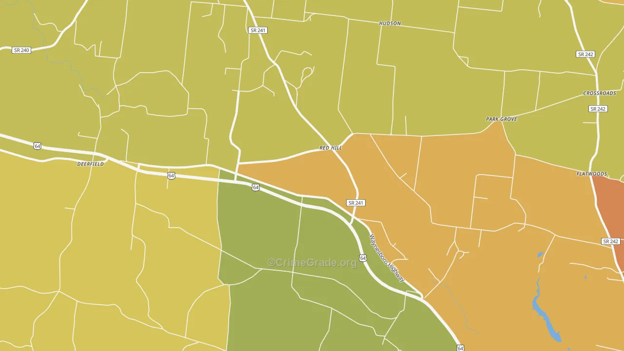 Weakly, TN Map of Vandalism Rates