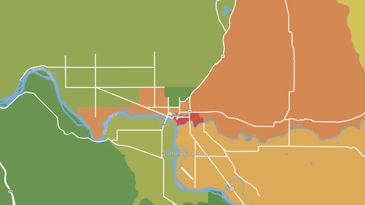 Weiser, ID Map of Vandalism Rates