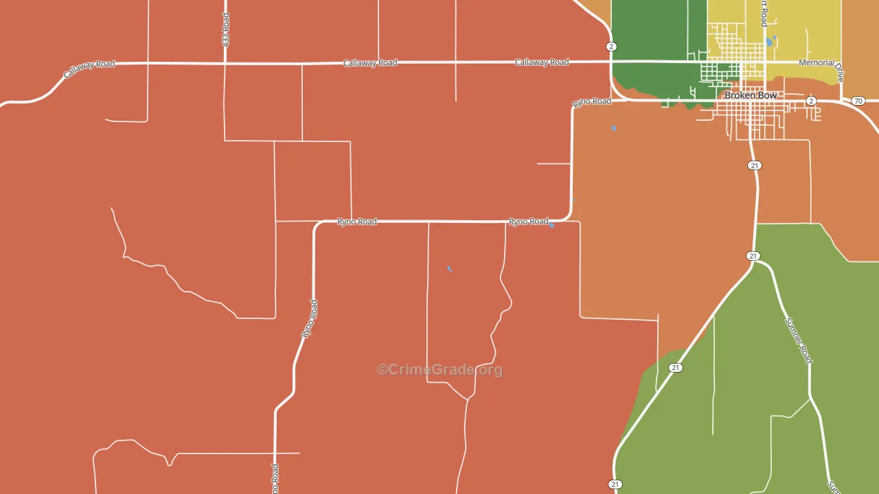 Weissert, NE Map of Vandalism Rates