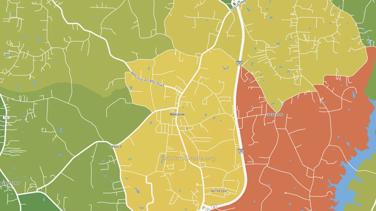 Welcome, NC Map of Vandalism Rates
