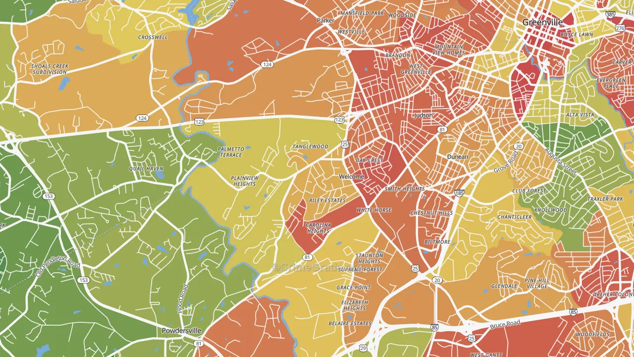 Welcome, SC Map of Vandalism Rates