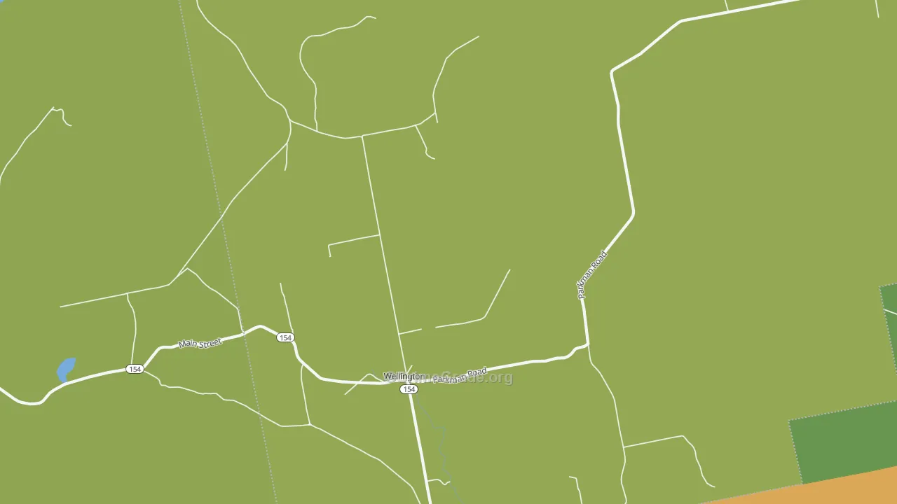 Wellington, ME Map of Vandalism Rates