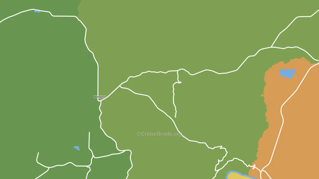 Wellpinit, WA Map of Vandalism Rates